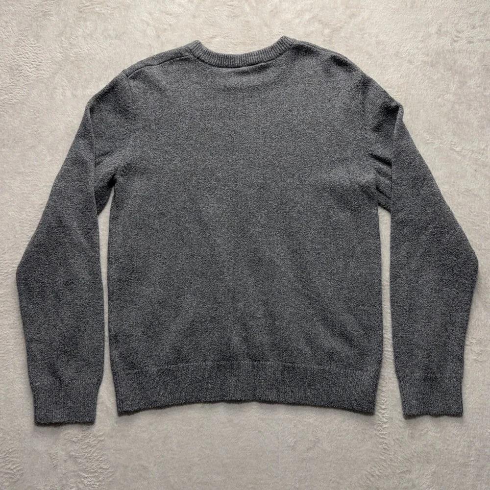 Gap Kids Fair Isle Sweater 2XL 14-16 Gray Cotton Knit Geometric Pullover Youth